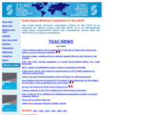 Tablet Screenshot of old.tuac.org